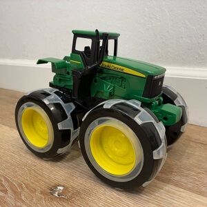 John Deere Monster Tractor Toy TOMY Big Wheels Green Farm Vehicle